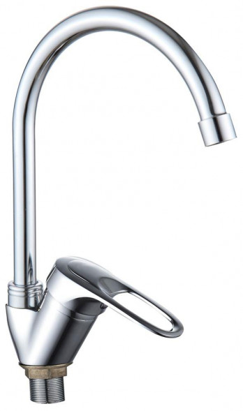 Смеситель для кухни GOTA ROCIO G162310-GOTA Salamanca Смеситель д/кухни шар. с высоким изливом, креп.гайка d40