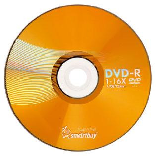 Оптический диск SMARTBUY (SB000065) DVD-RW 4, 7GB 4X CB-10