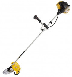 Бензотриммер DENZEL Триммер бензиновый DTL-43, 43 см3, неразъемная штанга, состоит из 2 частей 96263 (2 коробки)