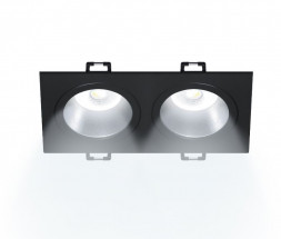 Светильники встраиваемые RITTER 51426 8 Artin 2хGU5.3 черный