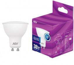 Лампа светодиодная REV 32327 3 PAR16 3Вт GU10 4000K