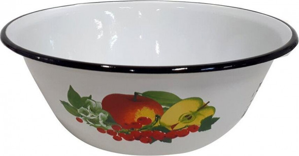 Миска КМЗ 40304-102/5 эмал 2,0л с рис