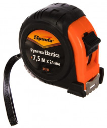 Рулетки SPARTA Рулетка Elastica, 7.5 м х 24 мм, обрезиненный корпус 31313