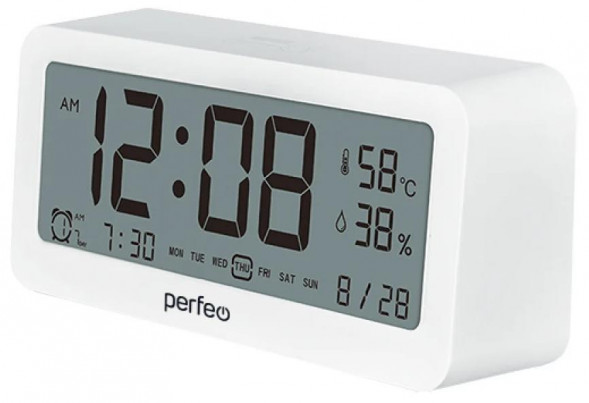 Часы PERFEO (PF_C3574) VENTO - PF-S8826, белый