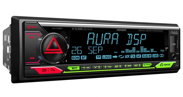 Автомагнитола AURA VENOM-D41DSP DSP/BT ресивер