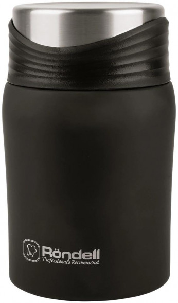 RONDELL Термос для еды Walzer RDS-1303 0.7л. черный картонная коробка