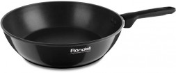 RONDELL Сковорода Midnight RDA-1239 круглая 28см покрытие: Xylan Plus ручка несъемная (без крышки) черный