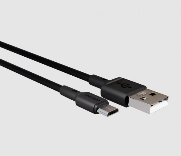 Кабель MORE CHOICE (4627151197364) K14m USB (m)-microUSB (m) 2.0м - черный