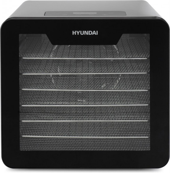 Сушка для фруктов и овощей HYUNDAI HYFD-8802 14под. 600Вт серебристый