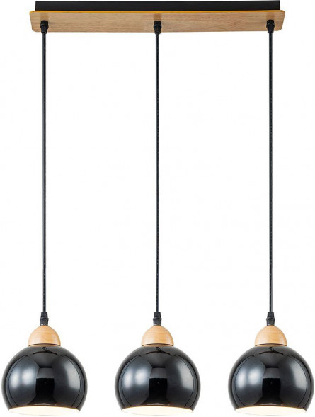 ESCADA 10178/3S E27*40W Black/Wood