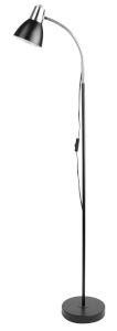 Торшер CAMELION (15188) KD-359F C02 чёрный (Светильник напольный, торшер, 230V 40W E27)