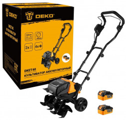 Культиватор аккумуляторный DEKO DKET40, 2*4.0Ач 065-1203