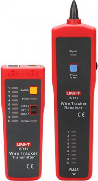 Тестер UNI-T (13-1091) Тестер трассоискатель с генератором сигнала UT682
