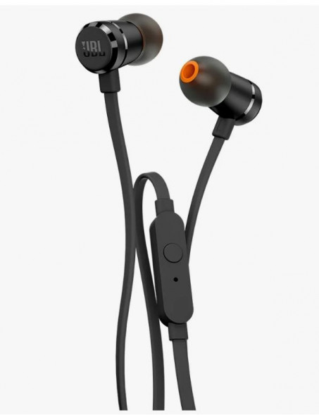 Наушники вкладыши проводные JBL TUNE T290 BLACK [ПИ]