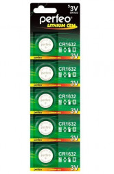 Элементы питания PERFEO CR1632-5BL LITHIUM (5)