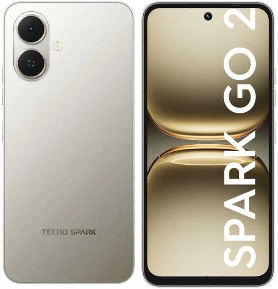 Смартфон TECNO Spark Go 2 4/128Gb Gray (KM4 128+4 TITANIUM GREY)