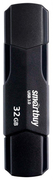 Флэш-напокитель SMARTBUY (SB32GBCLU-K3) UFD 3.0/3.1 032GB CLUE Black