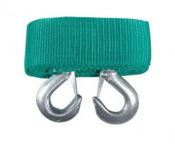 Трос буксировочный STVOL STBT0502 лента стандарт 5т, 2 крюка, 4 метра