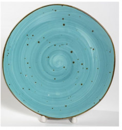 Тарелка SAMOLD 206-55001 ХОРЕКА БИРЮЗА, мелкая 210мм