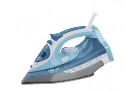 Утюг DELTA LUX DL-712 белый с серо-голубым