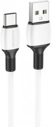 BOROFONE (6974443386813) BX84 USB 3.0A для Type-C White 1 м