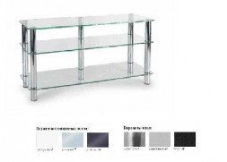 Стойка для TV MD 505 PLAZMA/черн/дымч