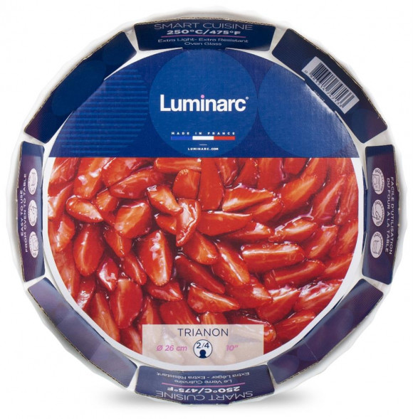 Форма для запекания LUMINARC СМАРТ КУЗИН ТРИАНОН 26см круглая Q4014