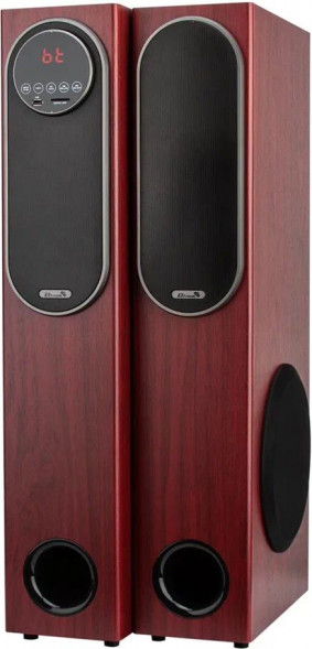 Акустика ELTRONIC 30-33 (Home Sound ) красный , комплект 2 колонки