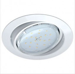 встраиваемый светильник ECOLA FW5390ECB GX53 FT9073 белый
