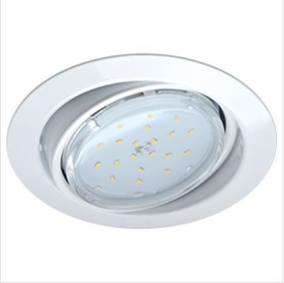 встраиваемый светильник ECOLA FW5390ECB GX53 FT9073 белый