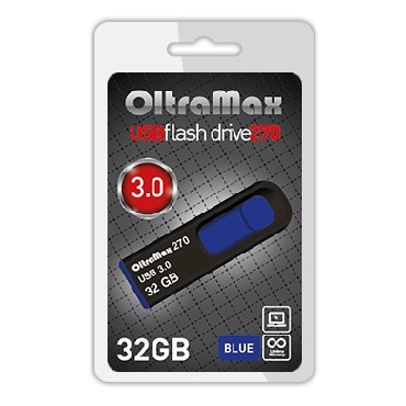 флэш-накопитель OLTRAMAX OM-32GB-270-Blue 3.0 синий