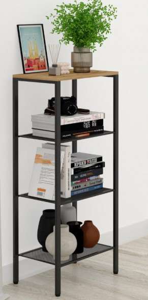 Стеллаж ЗМИ Стеллаж &quot;ТОРОНТО 14&quot; (TORONTO 14 Shelf rack) черный СТТ14 Ч
