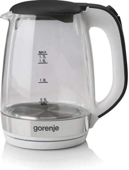 GORENJE Чайник электрический K17GXG, 1.7л, стекло/пластик