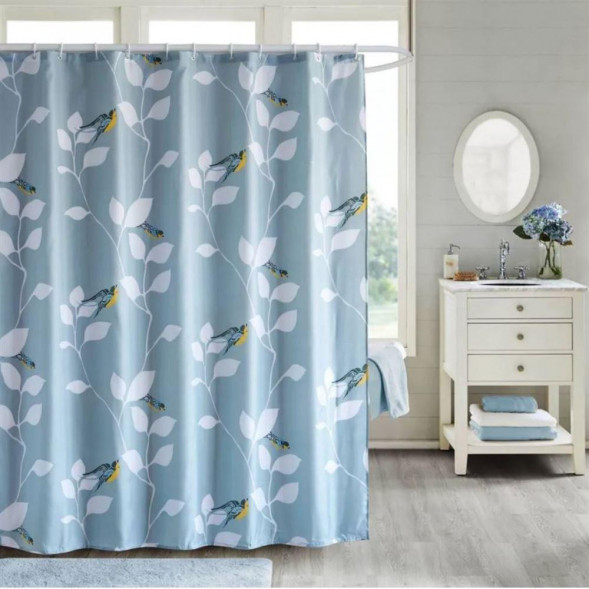 Шторка для ванны GOTA ROCIO Sea Breeze 8820 Штора д/ванной комнаты 180*180 1/25