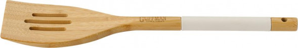 Лопатка GUFFMAN M04-074-W Лопатка с прорезями бамбуковая, белая.