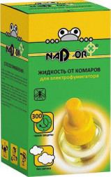 Жидкость от комаров NADZOR Жидкость от комаров, без запаха, 30мл, IKL001K