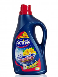 Гель для стирки ACTIVE Гель для стирки универсальный 2500 мл. свежий бриз (511601123)
