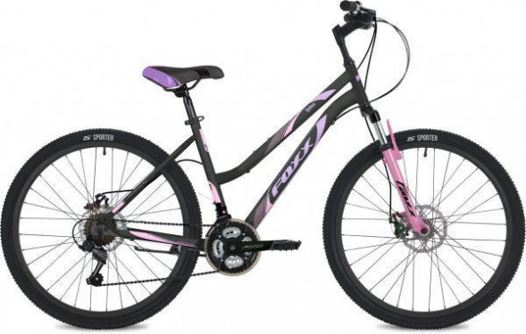 Велосипед FOXX 26SHD.LATINA.19BK4 черный 168622