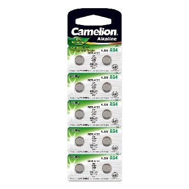 Элементы питания CAMELION (12812) AG4-BP10