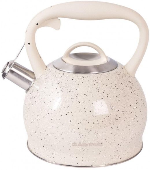 ATTRIBUTE AKG003-CR Чайник GRANITE cream 3л со свистком
