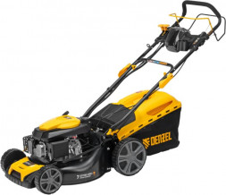 Газонокосилка бензиновая DENZEL Газонокосилка бензиновая GLD-460SP-VE, 146 см3, шир. 46см, привод, вариатор, эл.старт, 60 л 58809
