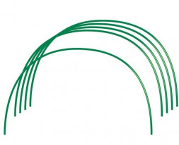 Комплектующие к парникам RUSSIA Парниковые Дуги в ПВХ 0,85х0,9м 6 шт. диаметр провол. 5мм 64408