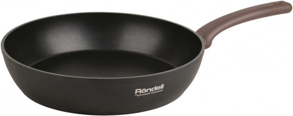 RONDELL Сковорода Fest RDA-1340 круглая 28см покрытие: Xylan Plus ручка несъемная (без крышки) черный