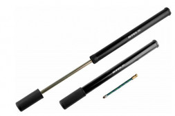 Аксессуары для вело-техники STELS Насос HPS-295-3 STELS ручной, пластиковый чёрный (41 см)*320048*LU049625