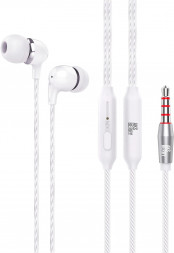 Гарнитура AKSBERRY (6900294030018) Y2 с микрофоном, белый