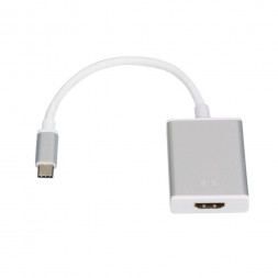 Переходник TYPE-C ATCOM (AT3888) Переходник TYPE-C (m) - HDMI 4K(f) 0.1М белый