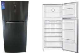 Холодильник SNOWCAP CUP NF 512 BI 479 л черный/ нержавеющая сталь