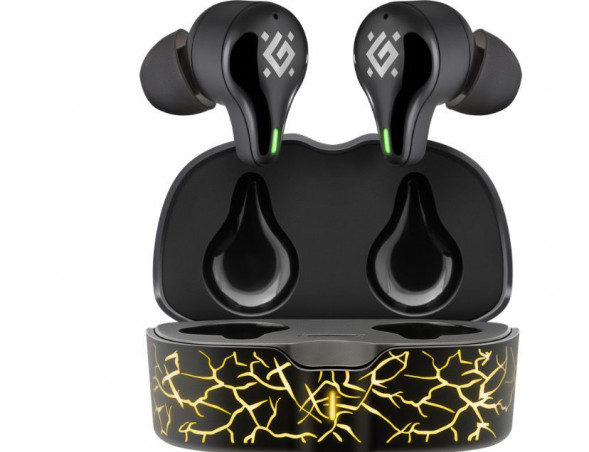 TWS наушники DEFENDER (63250) CyberDots 250 черный