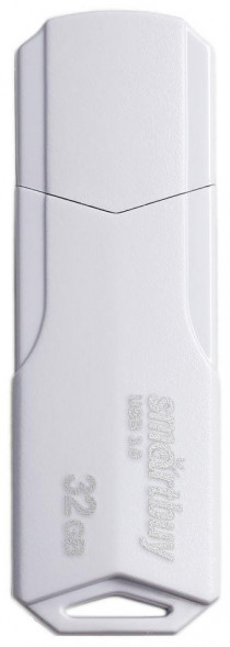 Флэш-напокитель SMARTBUY (SB32GBCLU-W3) UFD 3.0/3.1 032GB CLUE White