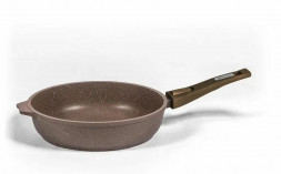 Сковорода МЕЧТА 018806 со съемной ручкой &quot;Гранит brown&quot; 18см